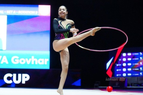 Onofriyçuk Bakıdakı Avropa kubokunda çoxnövçülükdə liderliyi ələ alıb - FOTO - YENİLƏNİB