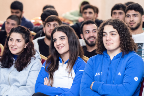 Güləşçilər üçün seminar - FOTO