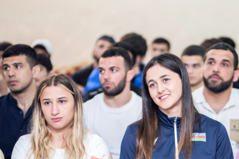 Güləşçilər üçün seminar - FOTO