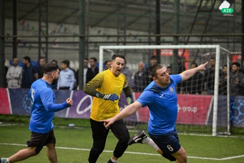 Dövlət qurumları arasında minifutbol turnirinin finalçıları bəlli olub - FOTO