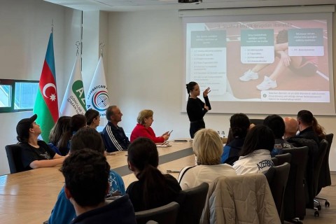Atıcılıq Federasiyasının üzvləri üçün antidopinq seminarı - FOTO
