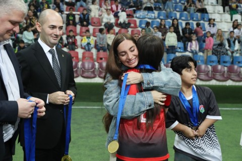Uşaq evlərinin komandaları arasında minifutbol turniri təşkil olunub - FOTO
