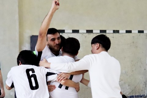 В рамках программы УЕФА Hat-Trick прошел турнир по футзалу - ФОТО