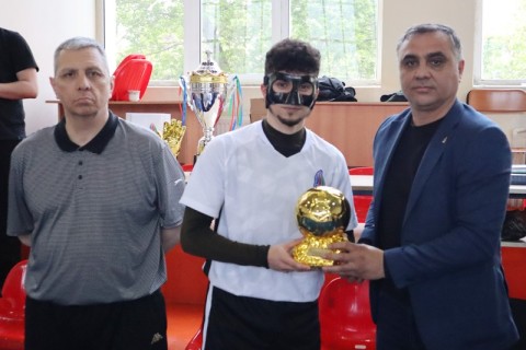 В рамках программы УЕФА Hat-Trick прошел турнир по футзалу - ФОТО