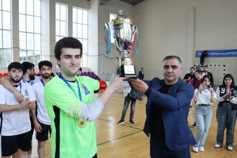 В рамках программы УЕФА Hat-Trick прошел турнир по футзалу - ФОТО