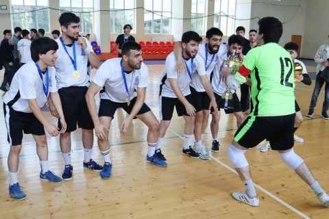 В рамках программы УЕФА Hat-Trick прошел турнир по футзалу - ФОТО