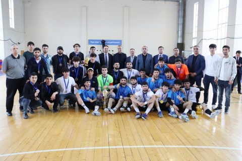 В рамках программы УЕФА Hat-Trick прошел турнир по футзалу - ФОТО