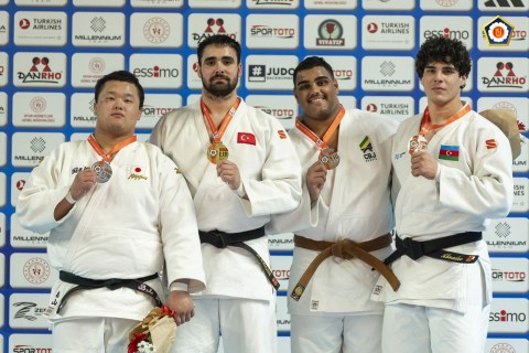 Azerbaijani judokas win medals at Istanbul Junior European Cup 2025 — PHOTO
