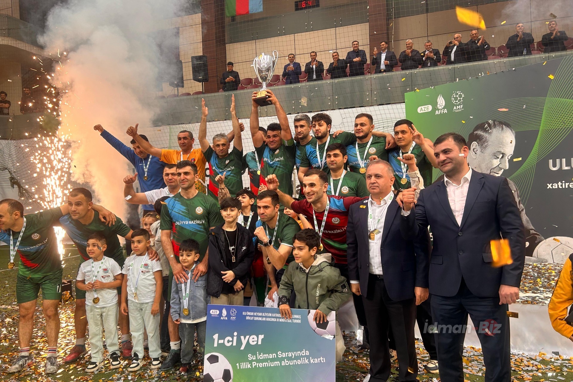 Ümummilli lider Heydər Əliyevin xatirəsinə həsr olunmuş turnirin mükafatlandırma mərasimi keçirilib - FOTO - VİDEO