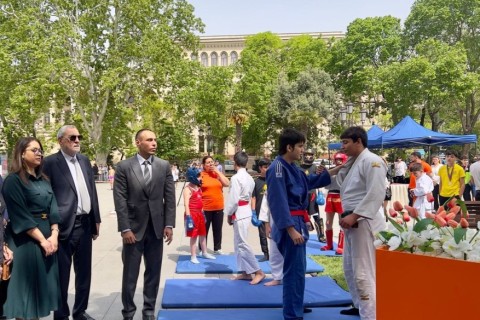 Ümummilli Lider Heydər Əliyevin 102-ci ildönümünə həsr edilmiş idman festivalı keçirilib - FOTO