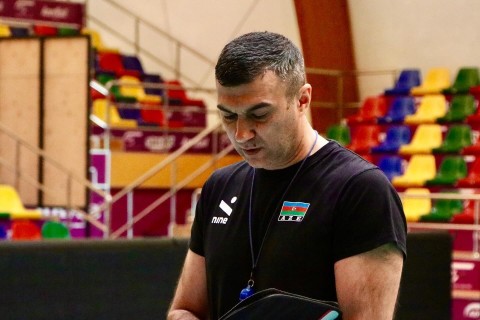 Azərbaycan millisi Avropa Gümüş Liqasına hazırlaşır - FOTO