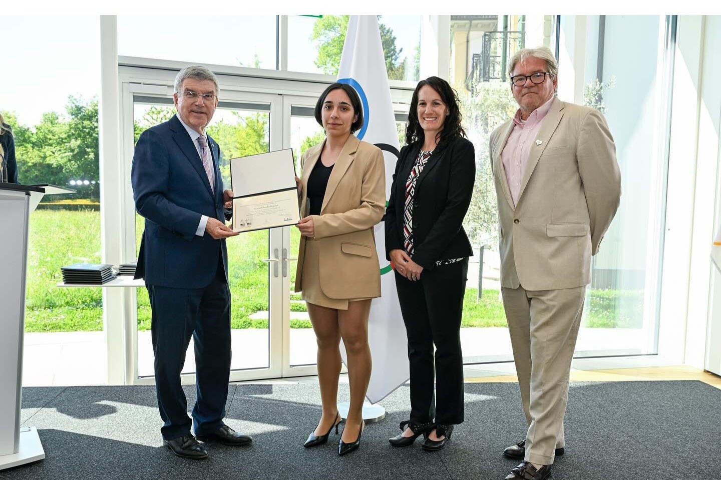 Ayan Khankishiyeva becomes the first Azerbaijani coach to receive a Safe Sport certificate — PHOTO