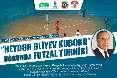 Naxçıvanda “Heydər Əliyev Kuboku”nun püşkü atılıb - FOTO
