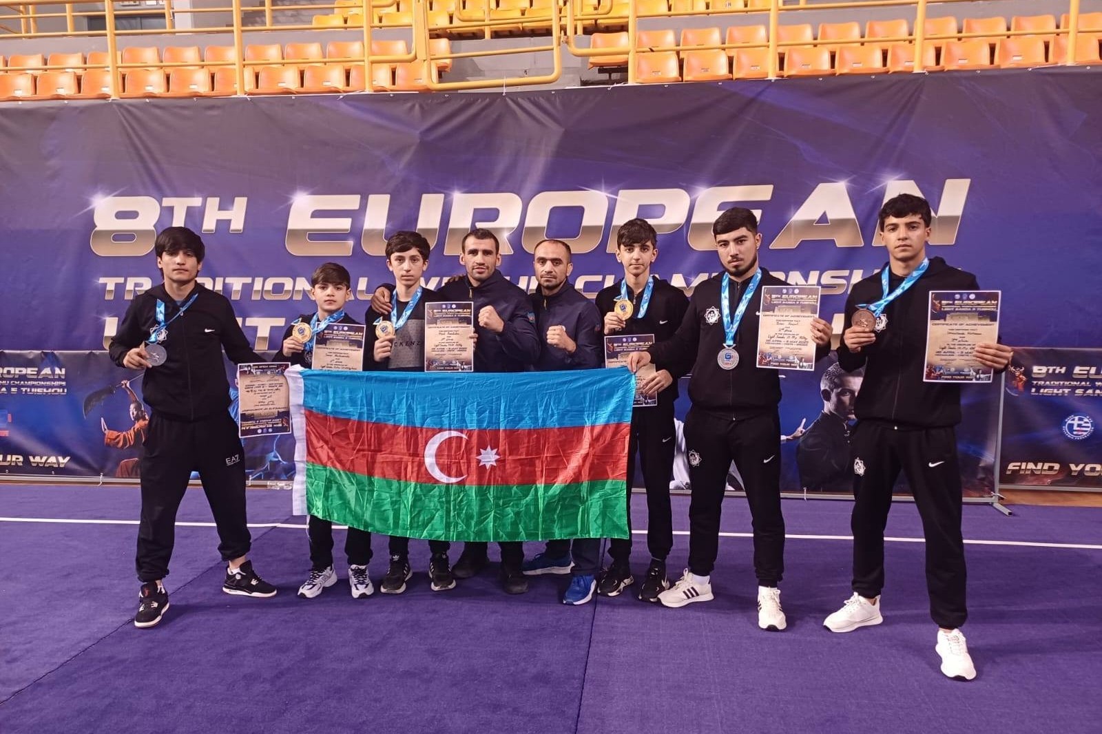 Azerbaijani athletes win 6 medals at European Championships