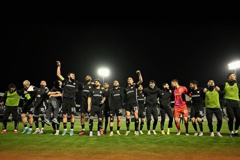 Where does Qarabag rank in the UEFA standings?