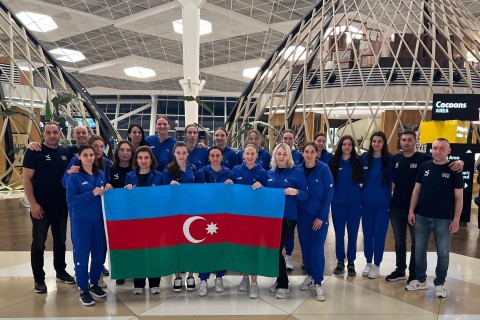 Azərbaycan millisi Avropa Qızıl Liqasına hazırlıq üçün Sloveniyaya yollanıb
