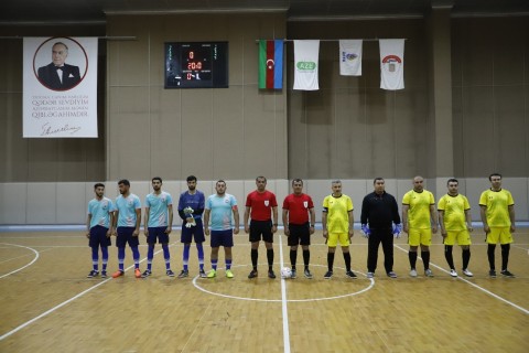 Naxçıvanda “Heydər Əliyev Kuboku” uğrunda futzal turnirinə start verilib - FOTO
