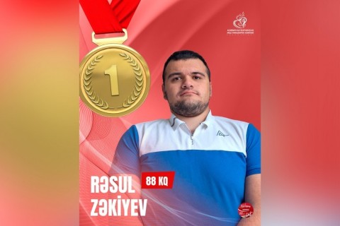 Азербайджанский паралимпиец выиграл две золотые медали на Кубке мира