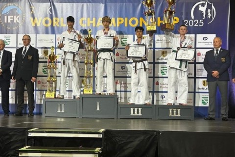 Azərbaycan karateçilərindən dünya çempionatında 4 medal - FOTO