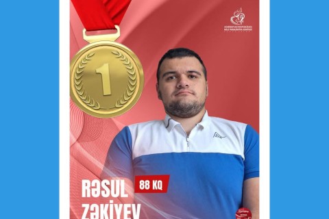 Azərbaycan idmançısından Dünya kubokunda 2 QIZIL MEDAL