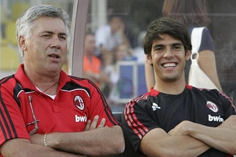 Karlo Ançelotti və Kaka yenidən bir yerdə