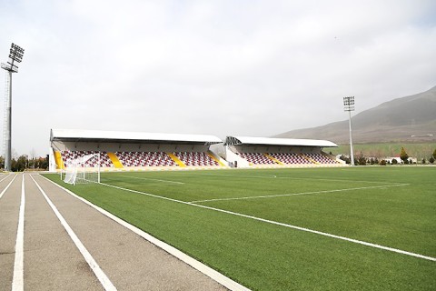 Ağsu stadionunda beynəlxalq oyunlar keçirilə bilər - FOTO