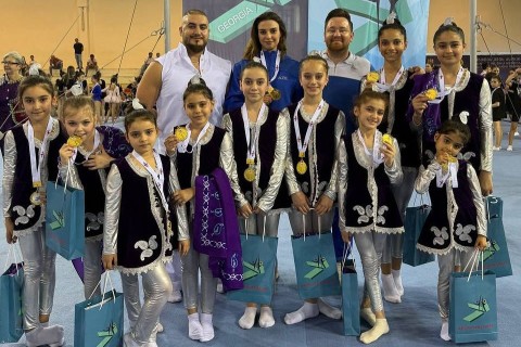 “Tbilisi Gymnaestrada”da 5 qızıl medal - FOTO