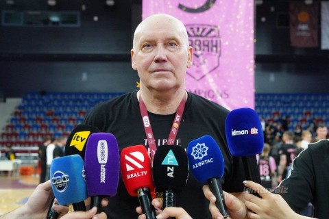 Rimas Kurtinaytis: "Basketbolçularıma çəkdikləri əziyyətə görə təşəkkür edirəm"