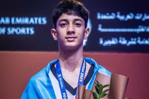 Saleh Heydərov dünya birinciliyində bürünc qazanıb - FOTO