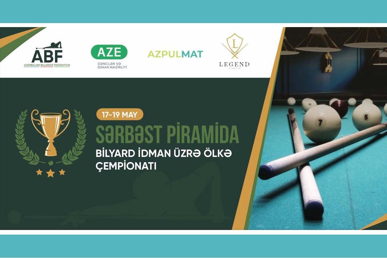Bilyard üzrə Azərbaycan çempionatının vaxtı açıqlanıb