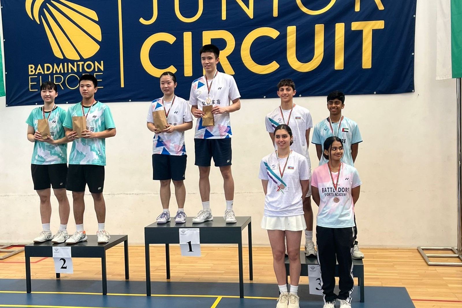 Bronze for Azerbaijani duo at Bulgarian Junior U19 International 2025 – PHOTO