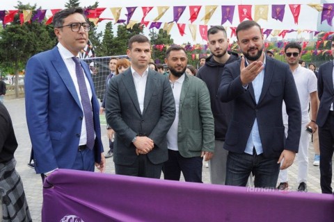 В Баку организована "Фан-зона" в связи с чемпионатом мира - ФОТО/ВИДЕО
