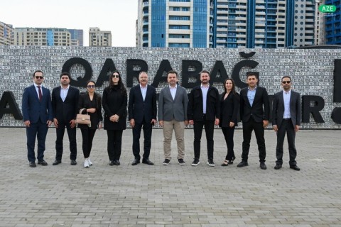 Türkiyənin Gənclər və İdman Nazirliyinin nümayəndələri Bakıda görüşlər keçiriblər - FOTO