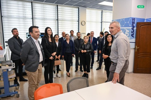 Türkiyənin Gənclər və İdman Nazirliyinin nümayəndələri Bakıda görüşlər keçiriblər - FOTO