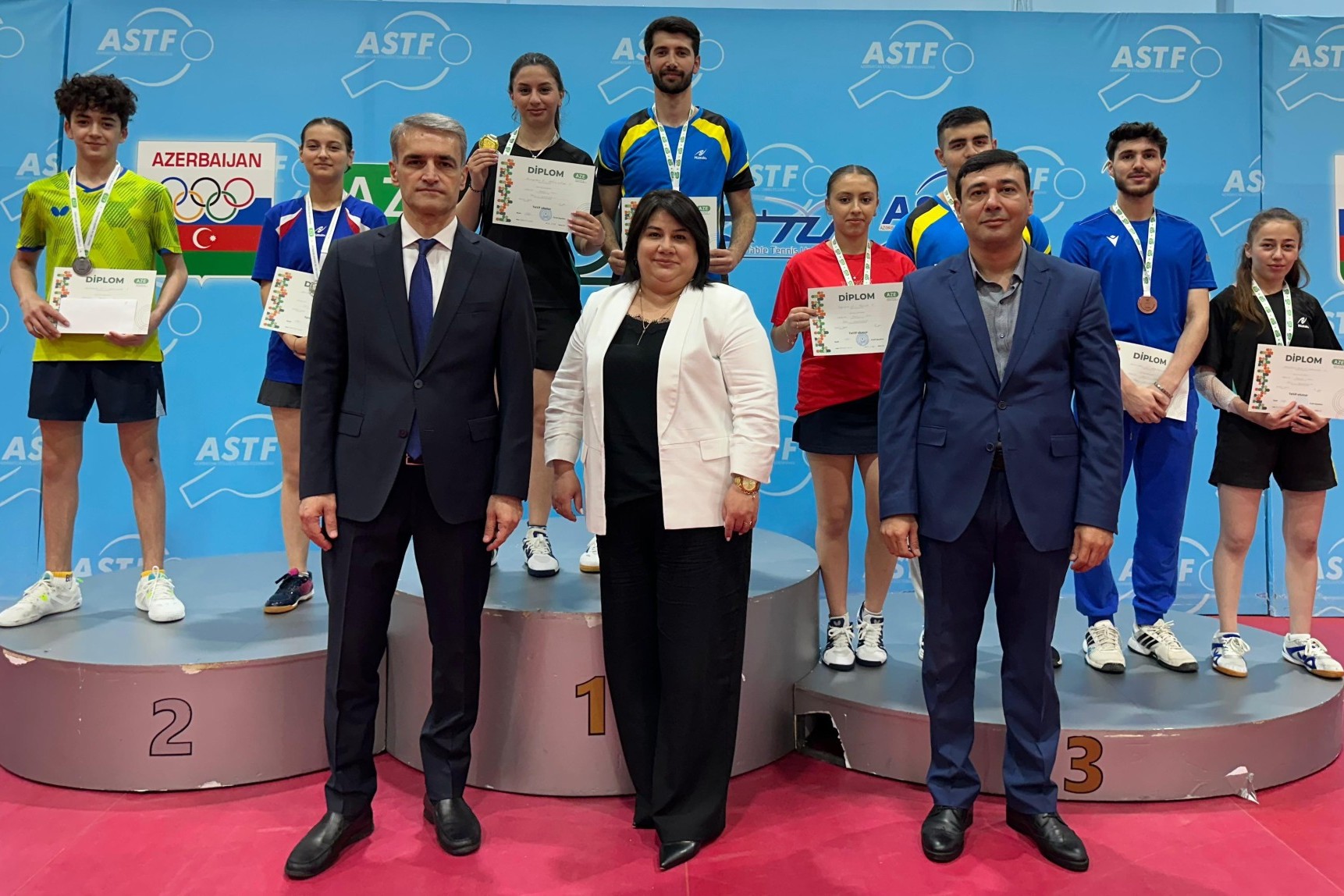 Определились чемпионы страны по настольному теннису - ФОТО