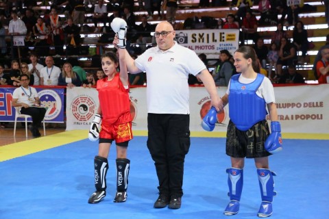 Prezidentin nəvəsi dünya çempionatının finalında - FOTO/VİDEO