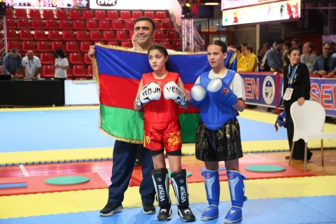 Prezidentin nəvəsi dünya çempionatının finalında - FOTO/VİDEO