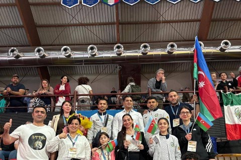 Prezidentin nəvəsi dünya çempionatının finalında - FOTO/VİDEO