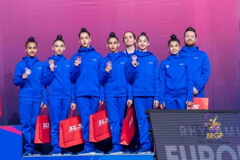 Azərbaycan gimnastları Avropa kubokunda bürünc medal qazanıblar - YENİLƏNİB - FOTO