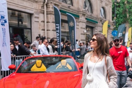 “Sürətin evolyusiyası” - sürət avtomobillərinin və “Supercar”ların nümayişi keçirilib - FOTO