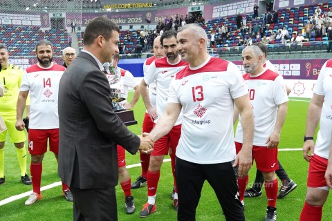 “Legends Cup” kuboku təqdim olunub - FOTO/VİDEO