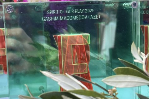 Gashim Magomedov awarded “Fair Play Spirit” prize - PHOTO