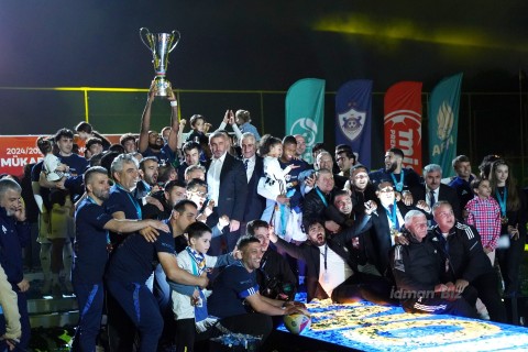"Qarabağ" klubu mükafatlandırılıb - FOTO/VİDEO