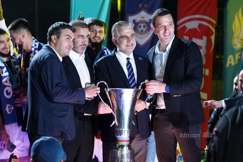 "Qarabağ" klubu mükafatlandırılıb - FOTO/VİDEO