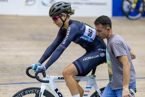 Velosipedçimiz Qazaxıstanda bürünc medal qazanıb