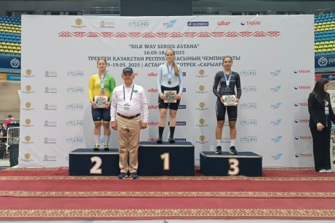 Velosipedçimiz Qazaxıstanda bürünc medal qazanıb