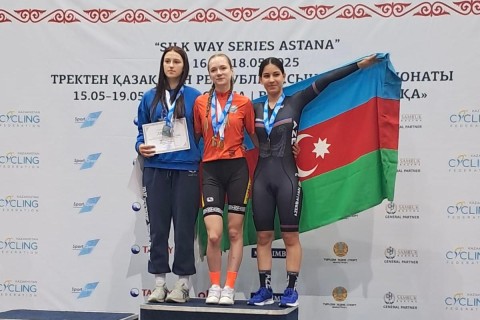 Trek yığmamızdan Qazaxıstanda daha bir medal