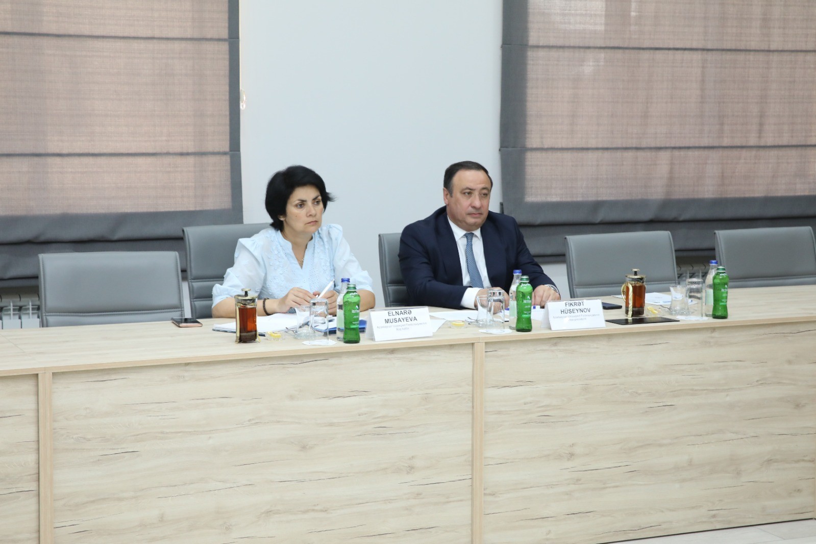 Meeting held to discuss cooperation between AHITA and Azerbaijan Cycling Federation — PHOTO