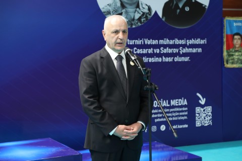 Bakıda şəhidlərin xatirəsinə həsr olunmuş karate üzrə reytinq turniri keçirilib - FOTO