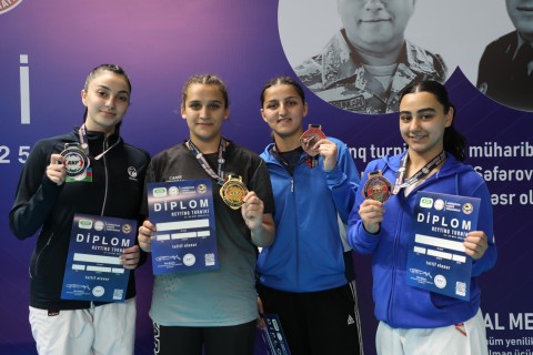Bakıda şəhidlərin xatirəsinə həsr olunmuş karate üzrə reytinq turniri keçirilib - FOTO